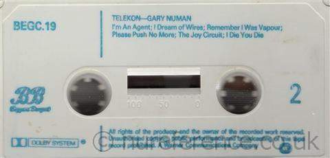 BEGC 19 B Side Label.